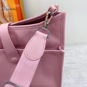 hermes evelyne iii 29 bag pink with silvertoned hardware for women womens shoulder and crossbody bags 114in29cm buzzbify 1 14
