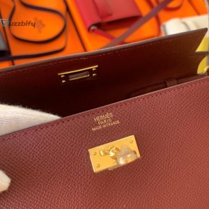 hermes kelly wallet to go woc epsom wine for women womens wallet 83in21cm buzzbify 1 3