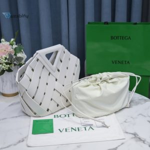 bottega veneta point white for women womens bags 98in25cm buzzbify 1