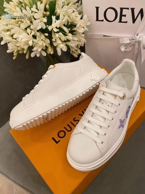 louis vuitton time out sneaker white for women lv buzzbify 1