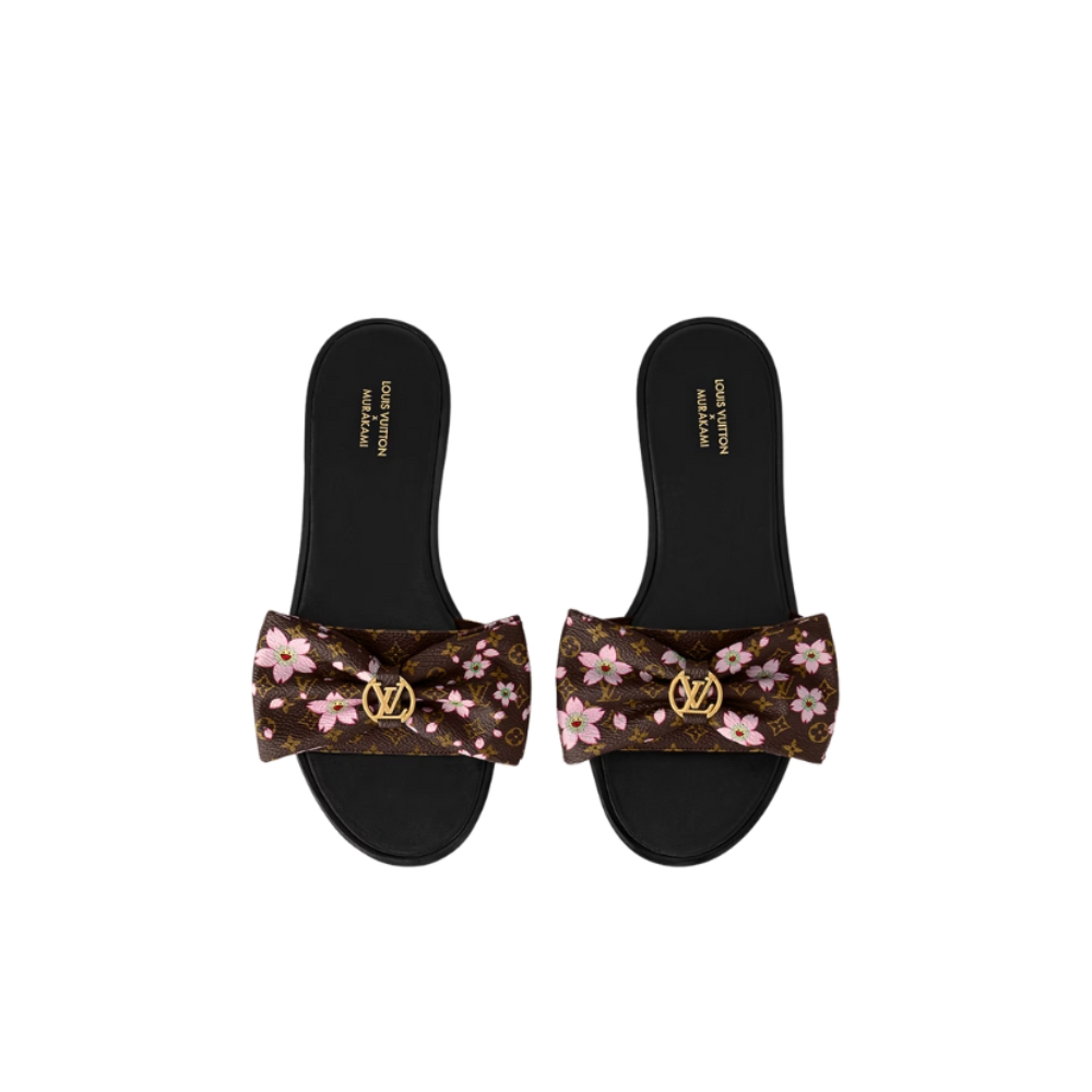 Louis Vuitton LV x TM Lily Flat Mule – Sakura Brown Louis Vuitton LV x TM Lily Flat Mule – Sakura Brown
