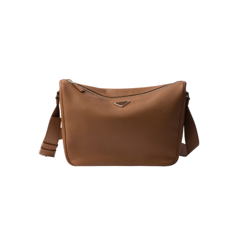 Prada Leather Shoulder Bag - Cognac Prada Leather Shoulder Bag - Cognac