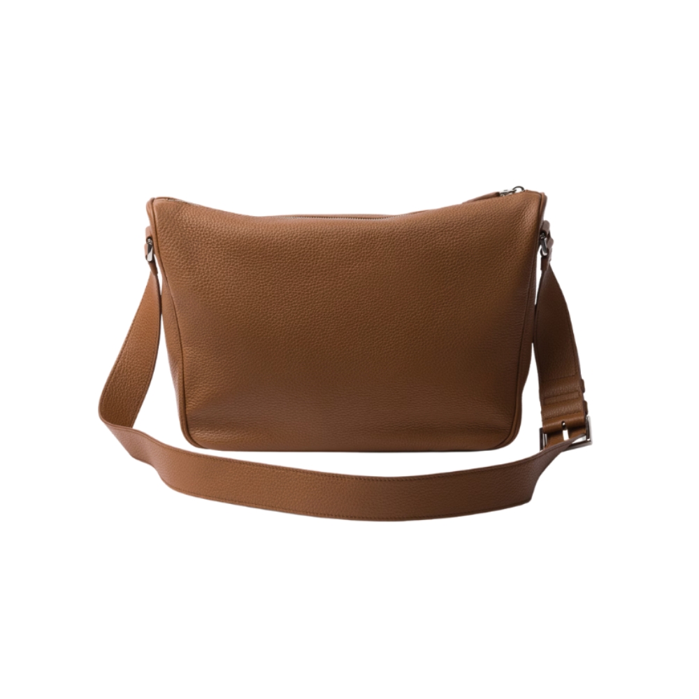 Prada Leather Shoulder Bag - Cognac Prada Leather Shoulder Bag - Cognac