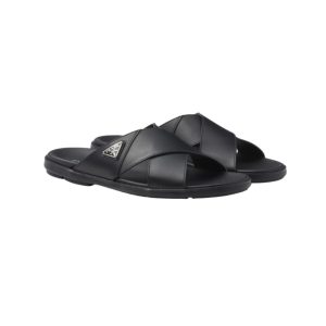 prada crossbody crisscross slides black buzzbifycom 3