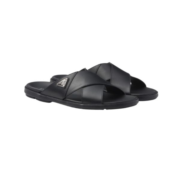 prada crossbody crisscross slides black buzzbifycom 3