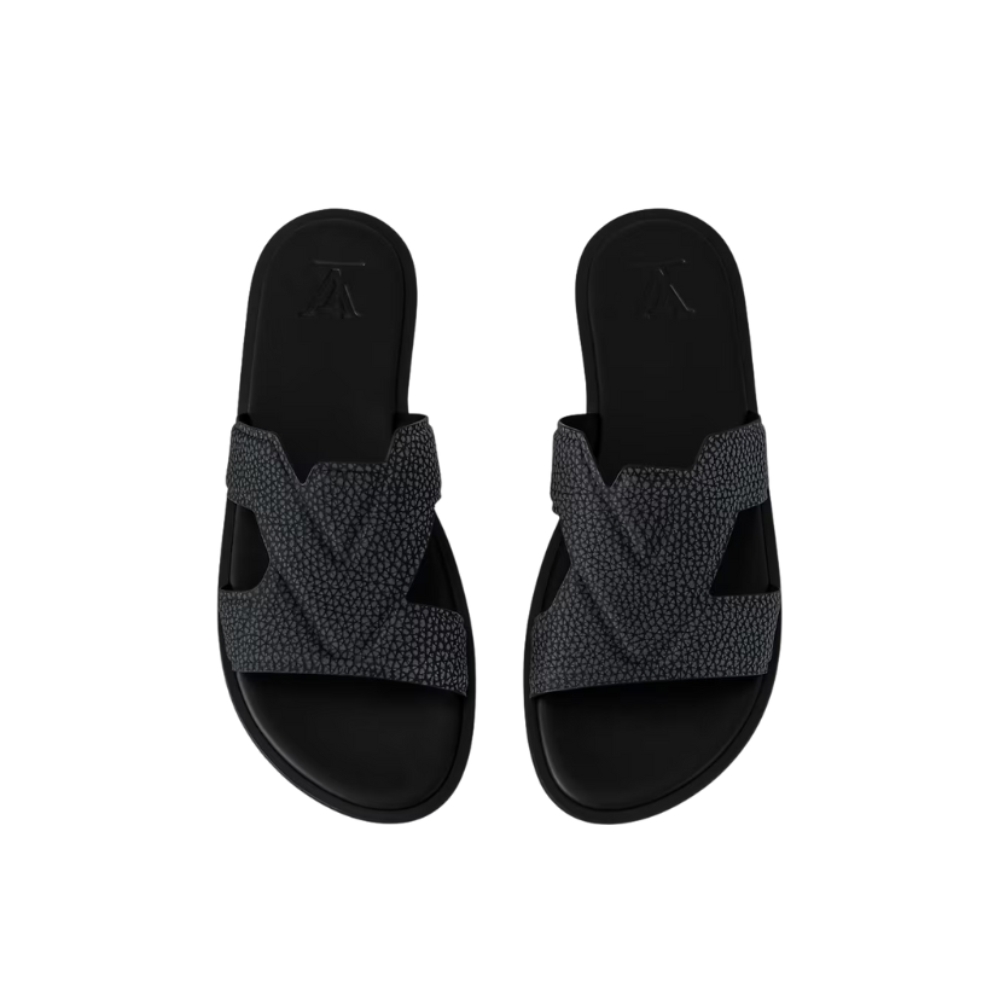 Louis Vuitton Oasis Mule - Black Louis Vuitton Oasis Mule - Black