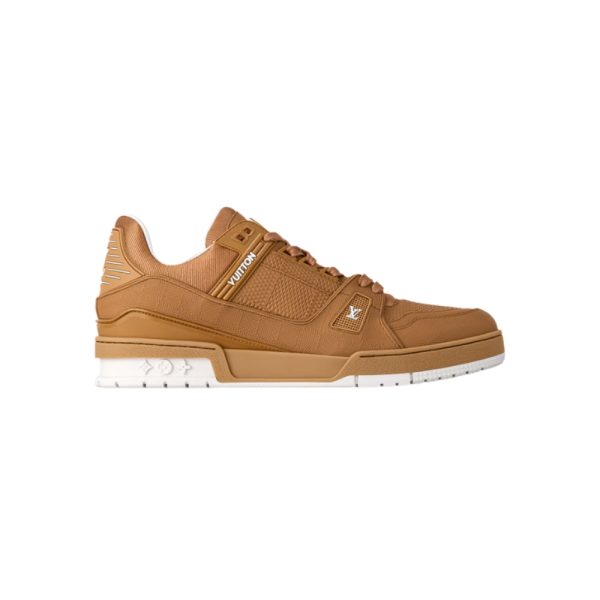 louis vuitton trainer sneaker cognac buzzbifycom 2