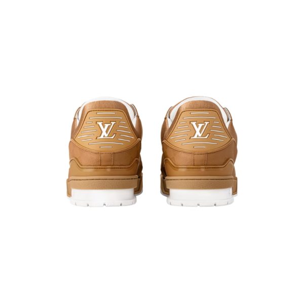 louis vuitton trainer sneaker cognac buzzbifycom 3