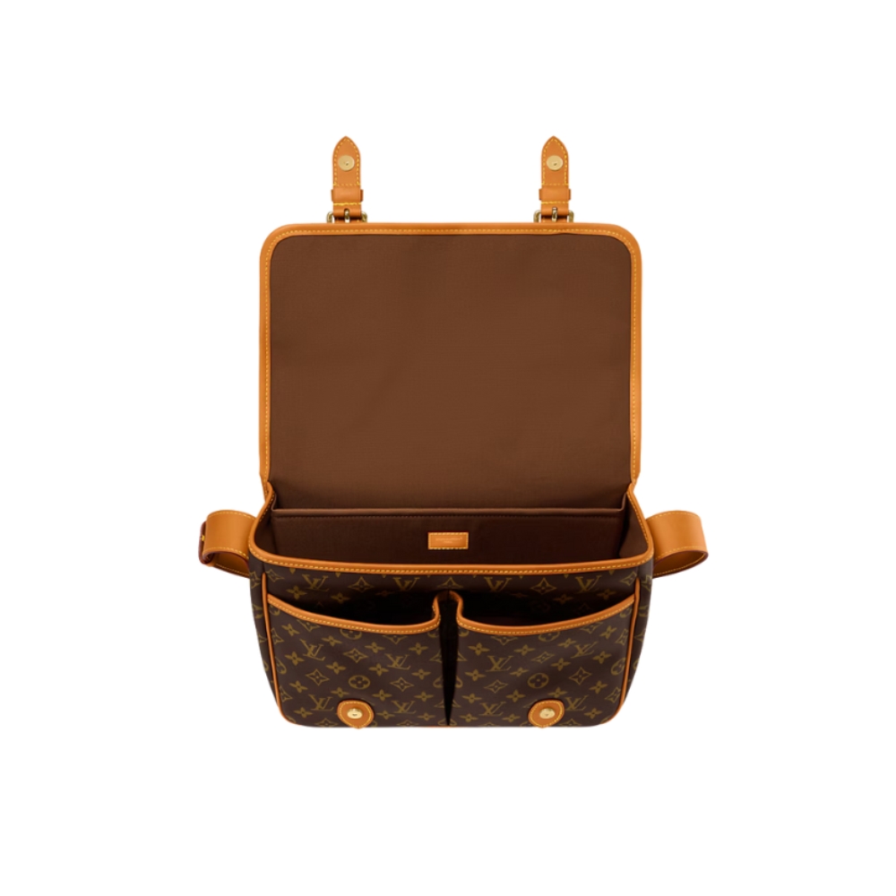 Louis Vuitton Satchel Messenger Bag - Monogram Brown