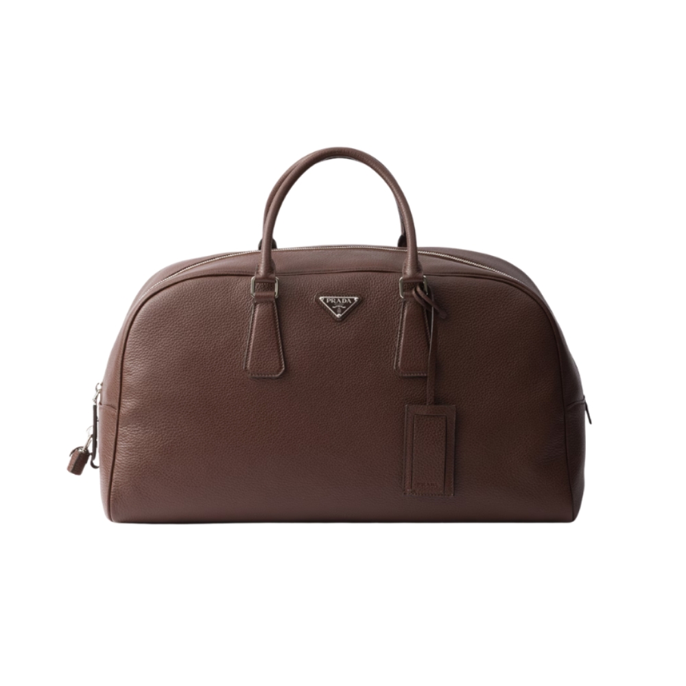Prada Leather Duffle Bag - Sienna Prada Leather Duffle Bag - Sienna