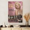 Marilyn Monroe 100th Anniversary Commemorative Hollywood Legend Poster