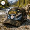 Pittsburgh Steelers National Football League Fishing Camouflage Cap Hat