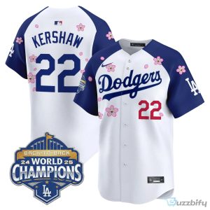 Los Angeles Dodgers Shohei Ohtani 2025 Back-To-Back World Champions Tokyo Series Baseball Jersey