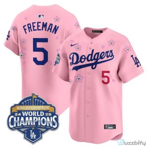 Los Angeles Dodgers Shohei Ohtani 2025 Back-To-Back World Champions Tokyo Series Baseball Jersey