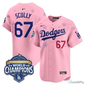 Los Angeles Dodgers Shohei Ohtani 2025 Back-To-Back World Champions Tokyo Series Baseball Jersey