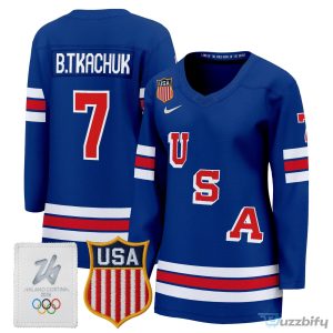 Connor Hellebuyck United States of America 2026 Milano Cortina Olympic Hockey Jersey