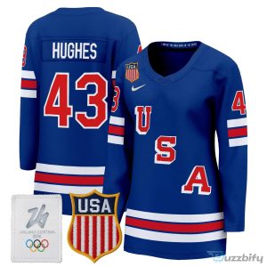 Connor Hellebuyck United States of America 2026 Milano Cortina Olympic Hockey Jersey