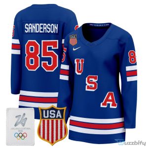 Connor Hellebuyck United States of America 2026 Milano Cortina Olympic Hockey Jersey