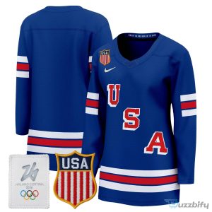 Connor Hellebuyck United States of America 2026 Milano Cortina Olympic Hockey Jersey