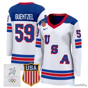 Connor Hellebuyck United States of America 2026 Milano Cortina Olympic Hockey Jersey