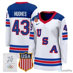 Connor Hellebuyck United States of America 2026 Milano Cortina Olympic Hockey Jersey