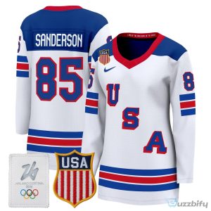 Connor Hellebuyck United States of America 2026 Milano Cortina Olympic Hockey Jersey