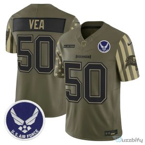 Tampa Bay Buccaneers Baker Mayfield United States Navy Veteran Football Jersey