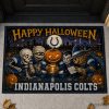 Indianapolis Colts Halloween Football Team Monsters Doormat