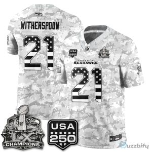 Seattle Seahawks Jaxon Smith-Njigba Salute To Service Football Jersey
