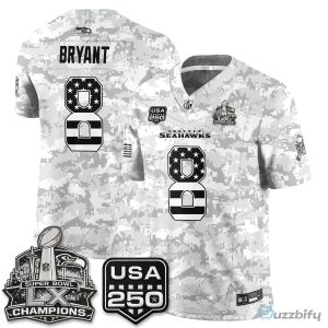 Seattle Seahawks Jaxon Smith-Njigba Salute To Service Football Jersey