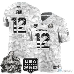 Seattle Seahawks Jaxon Smith-Njigba Salute To Service Football Jersey