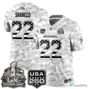Seattle Seahawks Jaxon Smith-Njigba Salute To Service Football Jersey