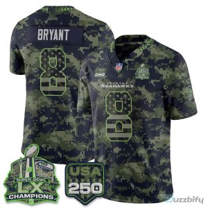 Seattle Seahawks Jaxon Smith-Njigba Salute To Service Football Jersey