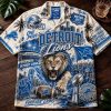 Detroit Lions Football Team Tropical Hawaiian Shirt