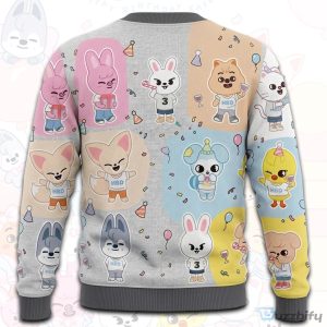 Stray Kids SKZOO Happy Birthday Cardigan K-Pop Concert Outfit Gift