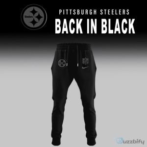 Limited Edition Pittsburgh Steelers Back in Black Hoodie