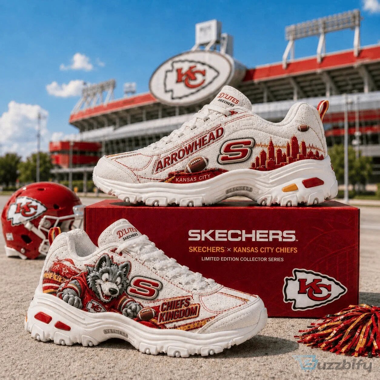 Kansas City Chiefs Skechers D