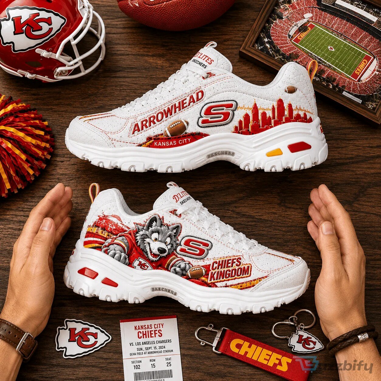 Kansas City Chiefs Skechers D