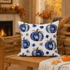 Kentucky Wildcats Football Team Pumpkin Decorative Pillow
