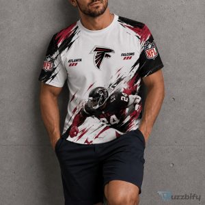 Atlanta Falcons Shirt National Football League Team Heritage Motion T-Shirt