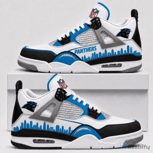 Air Jordan 4 Sneakers for Carolina Panthers Fans in the NFL