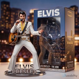 Elvis Presley The King of Rock and Roll Collectible Figurine