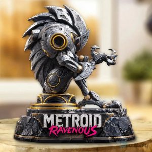 Metroid Ravenous Video Game Character Figurine Statue