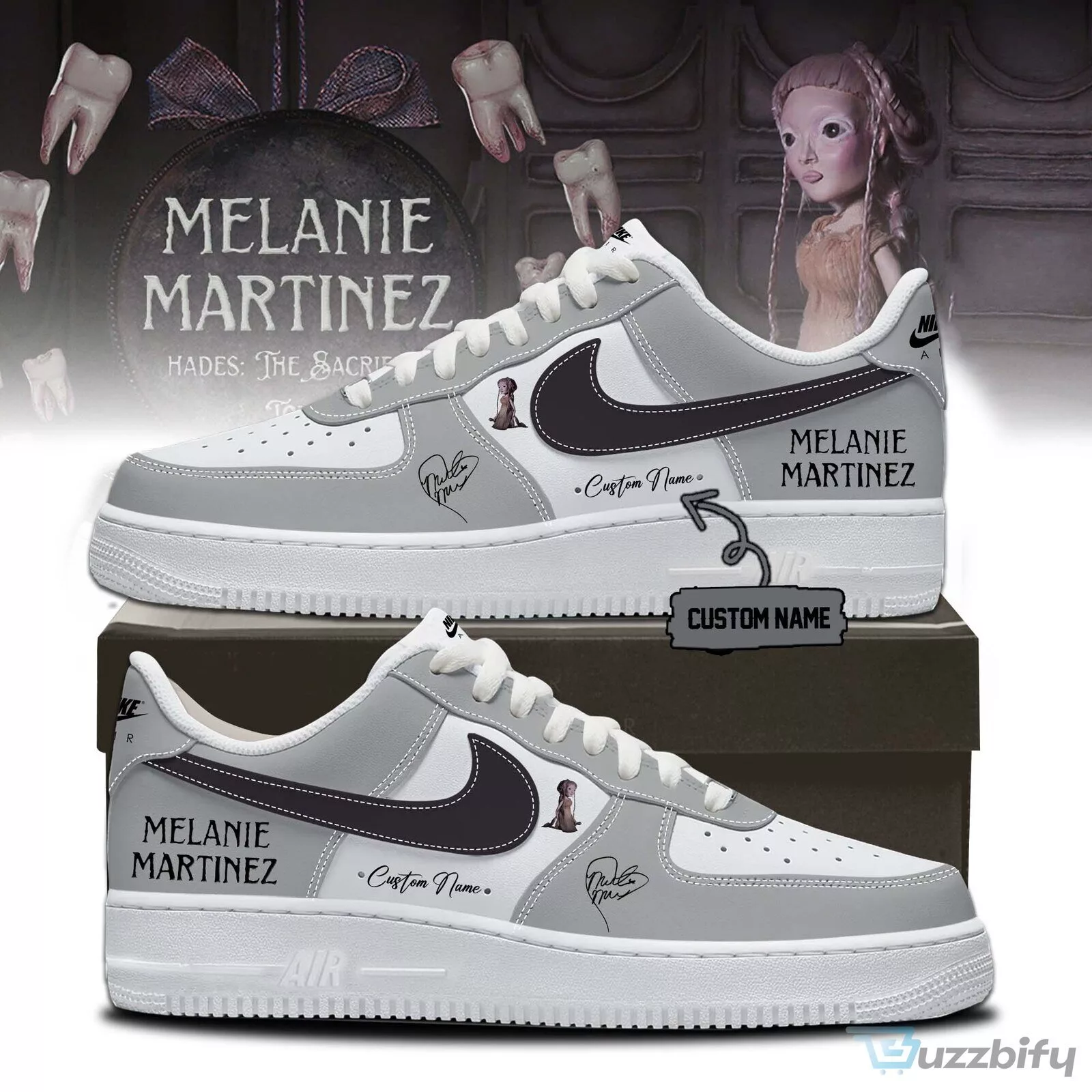 Melanie Martinez Hades The Sacrifice Tour Custom Name Sneakers