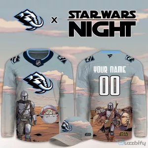 Utah Mammoth Star Wars Night Limited Edition Personalized Hockey Jersey
