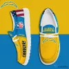 Los Angeles Chargers NFL Team Logo Personalized Shoes