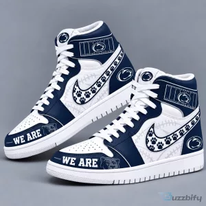 Penn State Nittany Lions Football Team Mascot High Top Sneakers