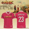 Gorillaz The Mountain Tour 2026 Band Music Red Soccer Jersey
