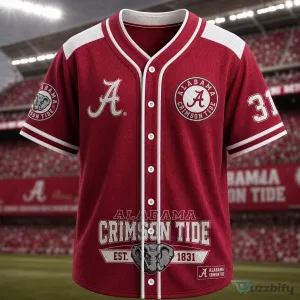 Alabama Crimson Tide Baseball Jersey for Men and Women