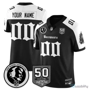 John Madden Thanksgiving Tampa Bay Buccaneers Football Jersey